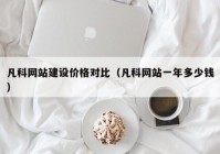 凡科网站建设价格对比（凡科网站一年多少钱）