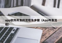 app软件开发的流程及步骤（App开发流程）