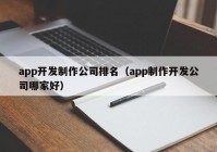 app开发制作公司排名（app制作开发公司哪家好）