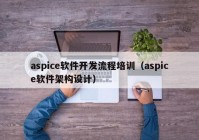 aspice软件开发流程培训（aspice软件架构设计）